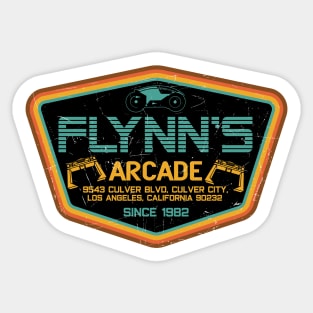 Flynn's Arcade Sticker